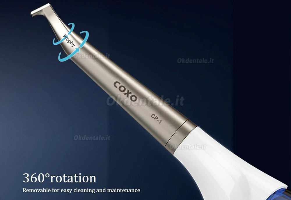 COXO Yusendent CP-1 Attrezzature per la lucidatura ad aria dentale (Sopragengivale + Sottogengivale)